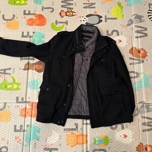 Guess jacket XXL with quilted puffer bib